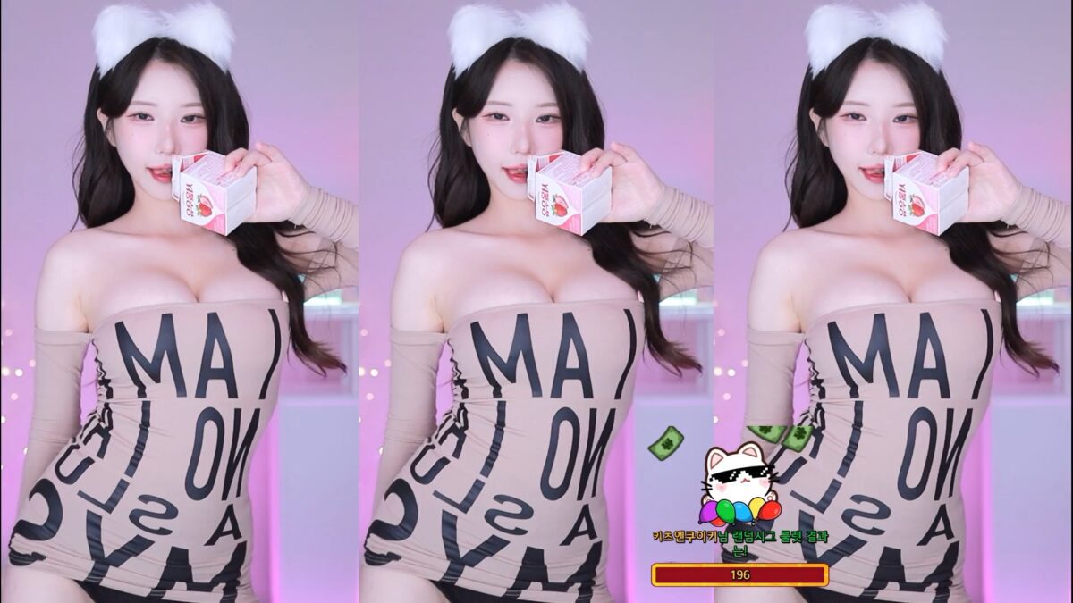 韩国 Sooplive（AfreecaTV）BJ尹知予（BJ민지유）美女主播精彩直播热舞视频合集下载