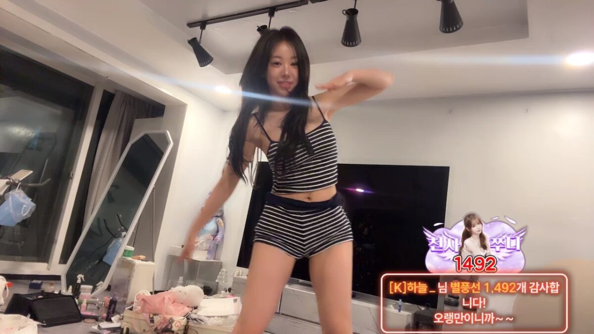 韩国 Sooplive（AfreecaTV）BJ朱迪（BJ쭈디）美女主播精彩直播热舞、内衣试穿视频合集下载